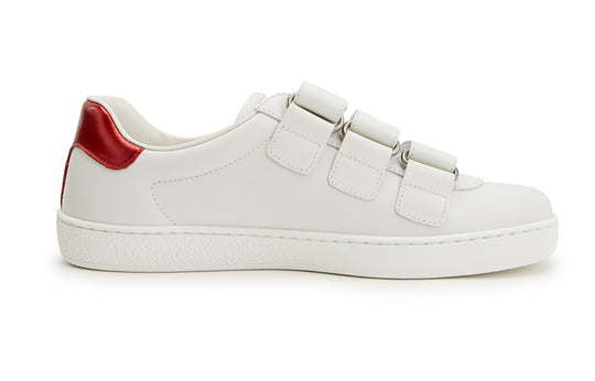 Gucci New Ace Grip-Strap Low 'White' 548699-DOPE0-9095