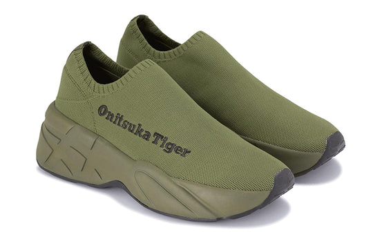 Onitsuka Tiger P-Trainer Knit LO Shoes 'Smog Green' 1183B423-300