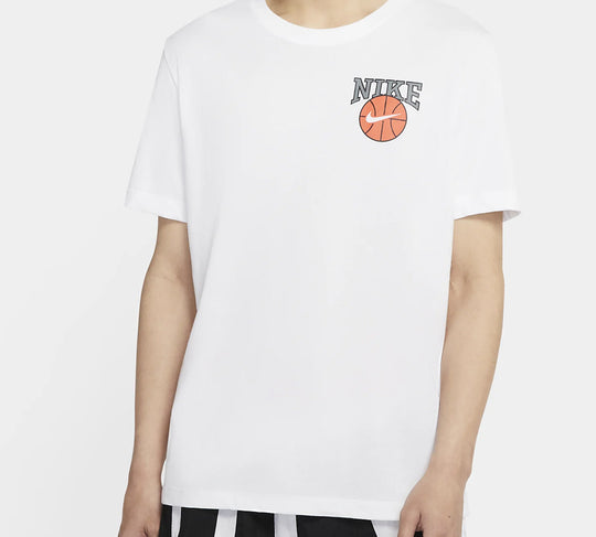 Nike Dri-FIT Dunk On U Basketball Printing Short Sleeve White CD1287-1 ...