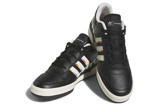 Adidas Originals PRIDE RM Forum Low Shoes 'Black White' ID7491