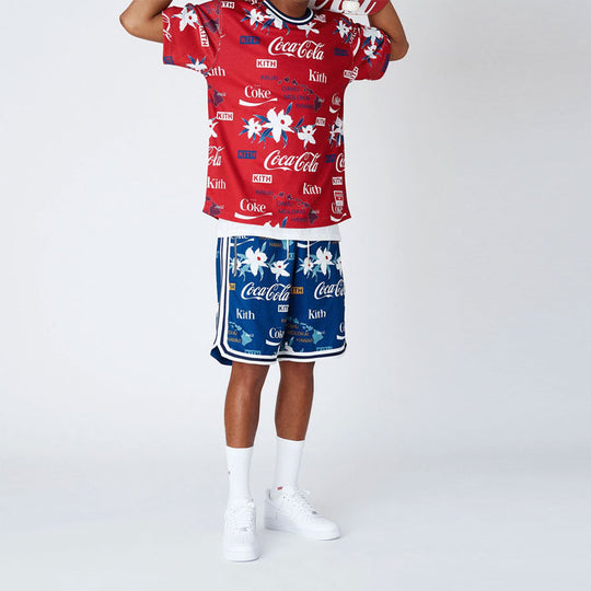 KITH x Coca-Cola x Mitchell & Ness BP Hawaii Jersey Tee KH-001