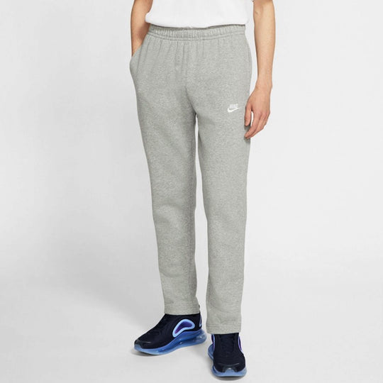 Nike Men's Sportswear Club Pant Oh Bb Logo 'Grey' BV2707-063 - KICKS CREW