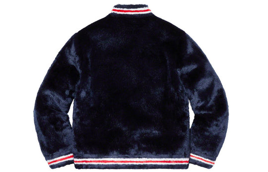 Supreme SS20 Week 1 Faux Fur Varsity Jacket SUP-SS20-026 - KICKS CREW