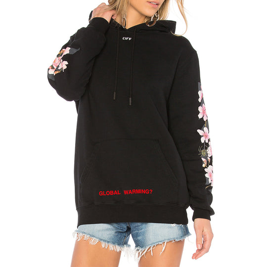 Off white blossom outlet hoodie