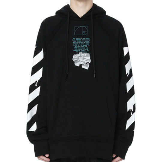 OFF WHITE c o virgil abloh men s black dripping arrows incompiuto OMBB057R20E300051001