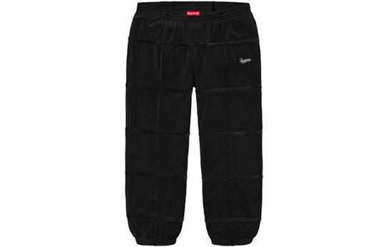 Supreme Grid Taping Velour Pants Hotsell | motelchaletbaiedegaspe.com