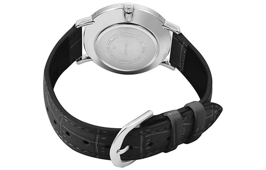 CASIO Men' s DRESS Belt Wrist Mens Black Analog MTP-VT01L-1B