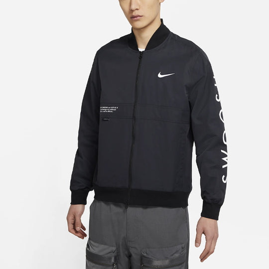 Nike AS Men's Nike Sportswear SWSH UNLINED Jacket Black DJ5368-010 ...