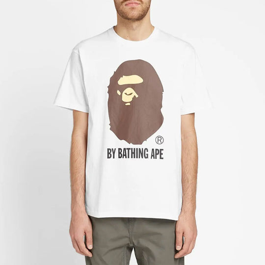 A Bathing Ape Ape Head Logo T-Shirt 'White' BAPE-SS18-051