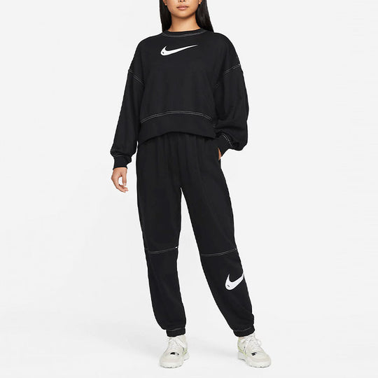 WMNS) Nike Logo Knit Bundle Feet Sports Pants/Trousers/Joggers