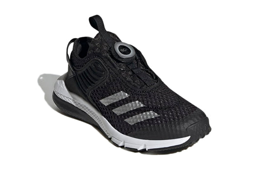 (GS) adidas ActiveFlex Boa J 'Black Silver Metallic' GZ3358