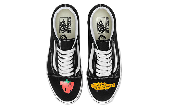 Supreme x LV Vans Old Skool Custom BLACK