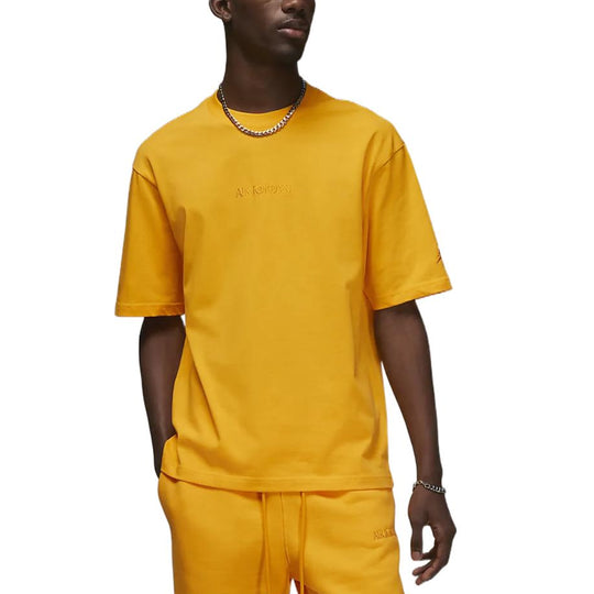 Air Jordan Wordmark Tee ' Yellow' FJ1970-739