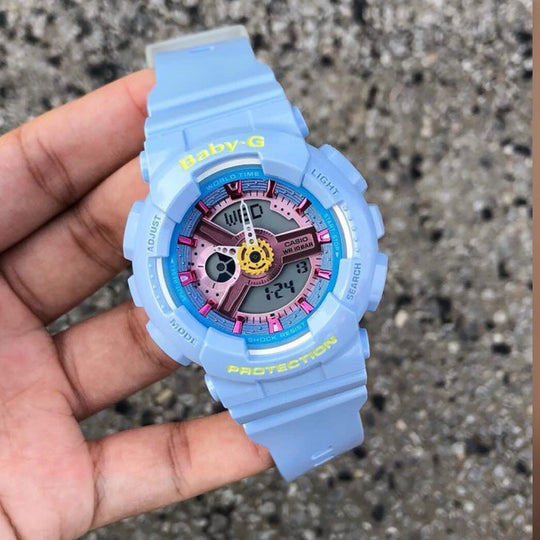 CASIO Baby-G 'Blue' BA-110CA-2A-KICKS CREW