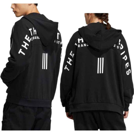 adidas Word SWT Full-Zip Hoodie 'Black' IA9435