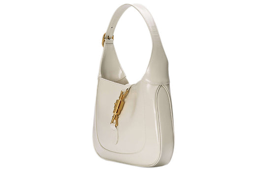 WMNS) GUCCI Jackie 1961 Series Single-Shoulder Bag Small-Size White 6 -  KICKS CREW