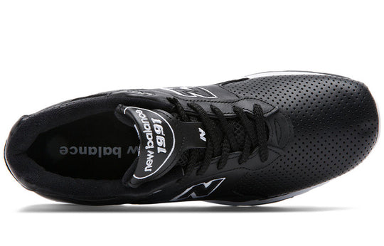 New Balance 1991 Series Cushioning Non-Slip Low Tops Sports Black