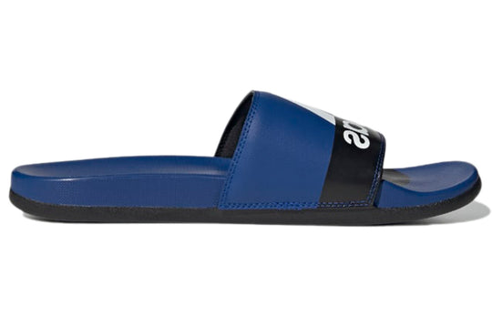 adidas Adilette Comfort Sandals 'Royal Blue' GV9713 - KICKS CREW