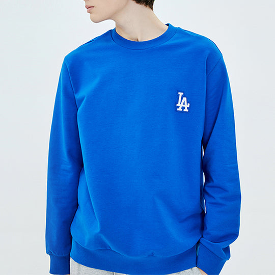 MLB NY/LA Los Angeles Dodgers Long Sleeves Small Label Embroidered Unisex  Blue 31MT04011-07U