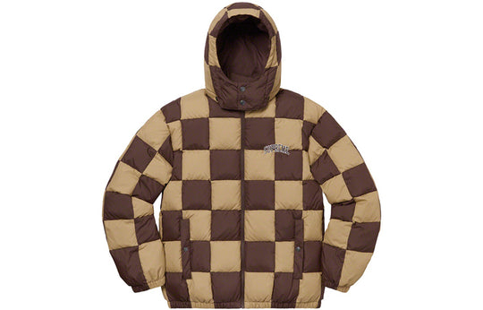 Supreme FW19 Week 17 Checkerboard Puffy Jacket SUP-FW19-10893