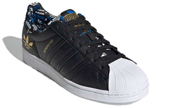 adidas Superstar 'Black Gold Metallic' H00185