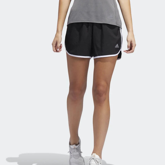 (WMNS) adidas M20 Short W Running Sports Shorts Black White DQ2645 ...