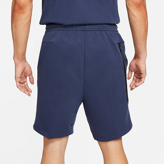 Nike Tech Fleece Shorts 'Midnight Navy' CU4503-410