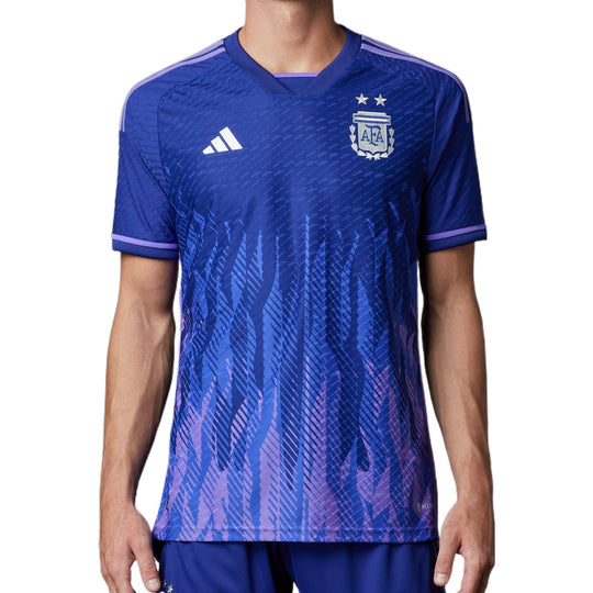 Adidas Men's Argentina 2022 Away Jersey - Legacy Indigo, M