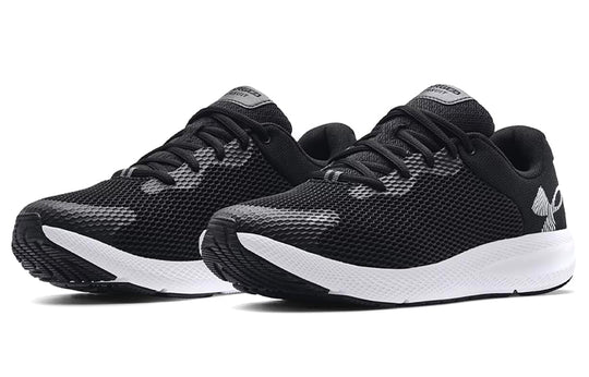 Under Armour Charge Pursuit 2 BL Mens Running Color: White - Black MPN:  3024138-103