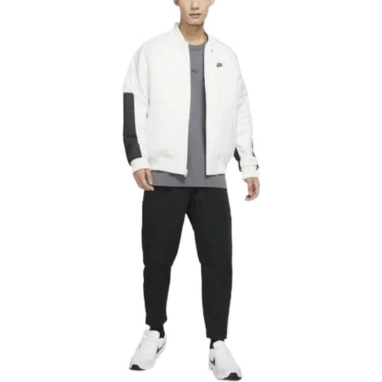 Nike 2-way padded bomber jacket 'Black White' DD6850-030