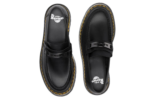 Dr. Martens Penton Bex Double Stitch Leather Loafers 'Black Poly Rip S ...