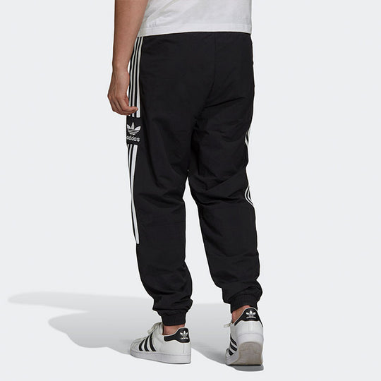 Men's adidas Logo Printing Bundle Feet Loose Sports Pants/Trousers/Jog ...