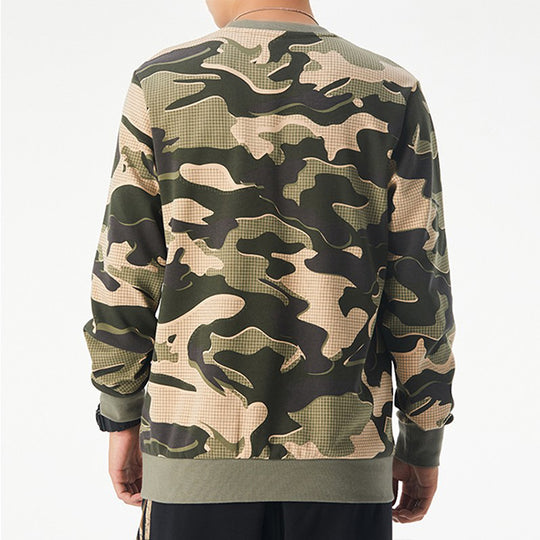 adidas Mh Gfx Camo Camouflage Knit Casual Round Neck Pullover Camouflage GM4472