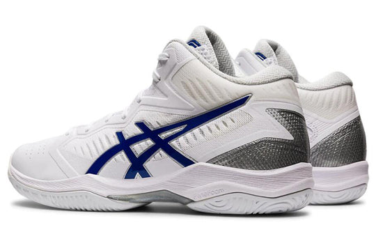 Asics Gelhoop V12 'White Blue' 1063A021-100 - KICKS CREW