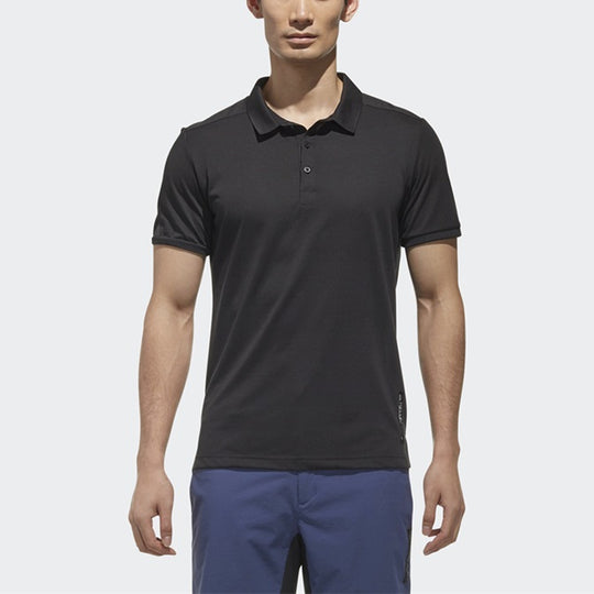 adidas Capsule Sports Outdoor Short Sleeve Polo Shirt Black CV4069 ...