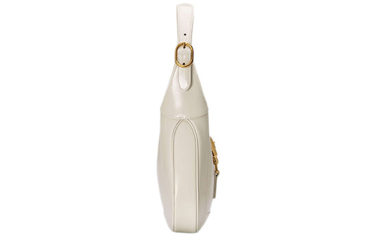 WMNS) GUCCI Jackie 1961 Series Single-Shoulder Bag Small-Size White 6 -  KICKS CREW