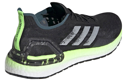 Adidas Ultraboost PB Shoes 'Core Black Silver Metallic Signal Green' E ...