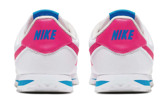 GS) Nike Cortez Basic SL 'White Hyper Pink' 904764-107 - KICKS CREW