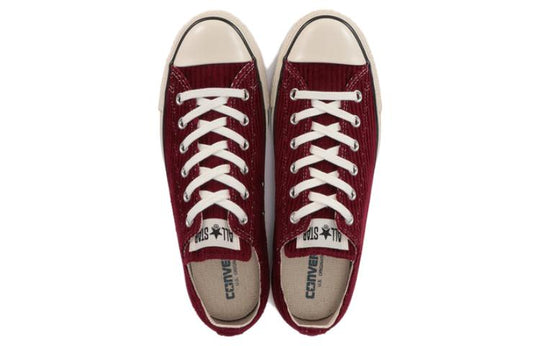 Converse All Star US Corduroy OX 'Red White' 31307720 - KICKS CREW