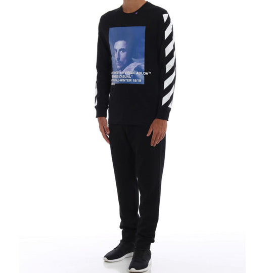 Off-White Gian Lorenzo Bernini Print Long Sleeve OMAB001F181850111030 -  KICKS CREW