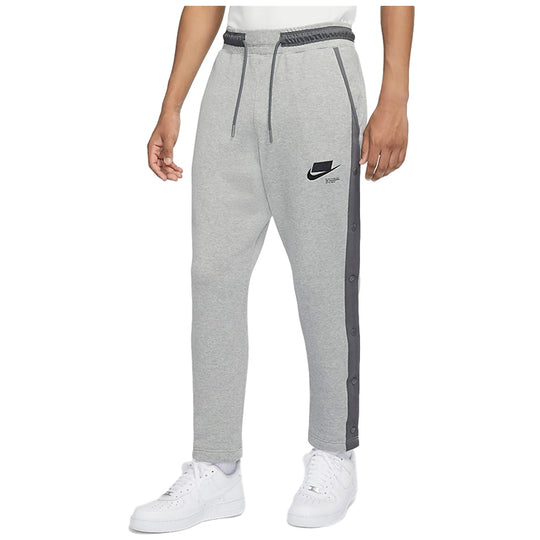 Nike Sportswear NSW Futura French Terry Pants Gray CU3821-002 - KICKS CREW