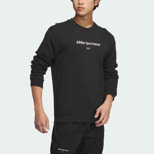 adidas Sportswear Lounge Sweatshirt 'Black' IQ1369