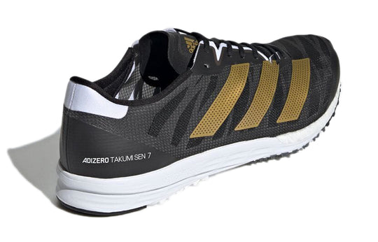 adidas Adizero Takumi Sen 7 'Black Gold' FY4088 - KICKS CREW