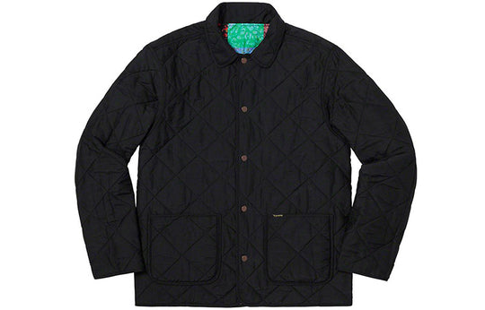 Supreme SS19 Reversible Patchwork Quilted Jacket 'Black' SUP-SS19