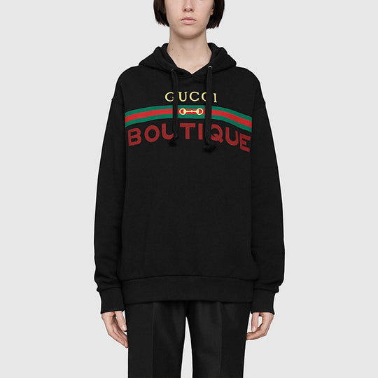 GUCCI 2021-22FW Gucci Boutique print sweatshirt (623244 XJCKX 1082)