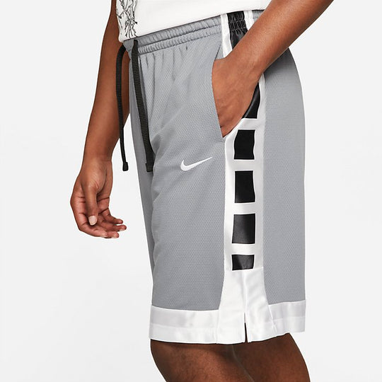 Elite stripe basketball sales shorts