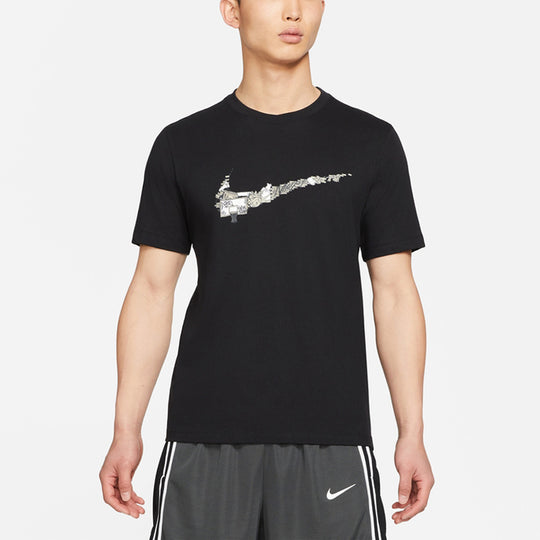 Nike Basketball Dri-FIT Swoosh t-shirt in black