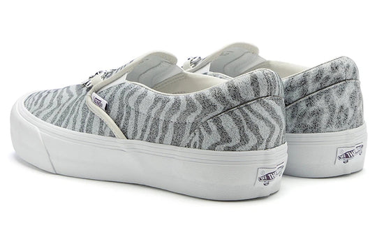 Vans Needles x Vault Classic Slip-On V 'Animal Print - White