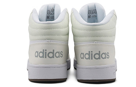 adidas neo Hoops 2.0 Mid 'White Green' FW9348