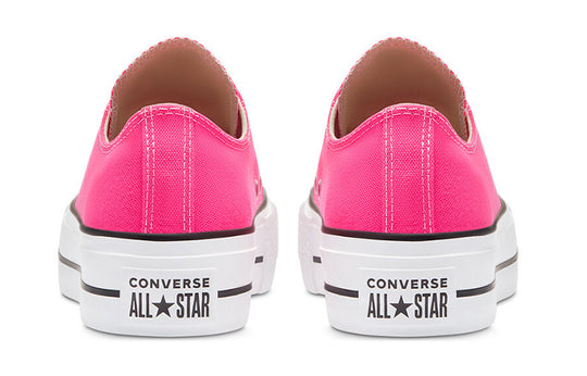 HOTPINK LV platform chuck taylor